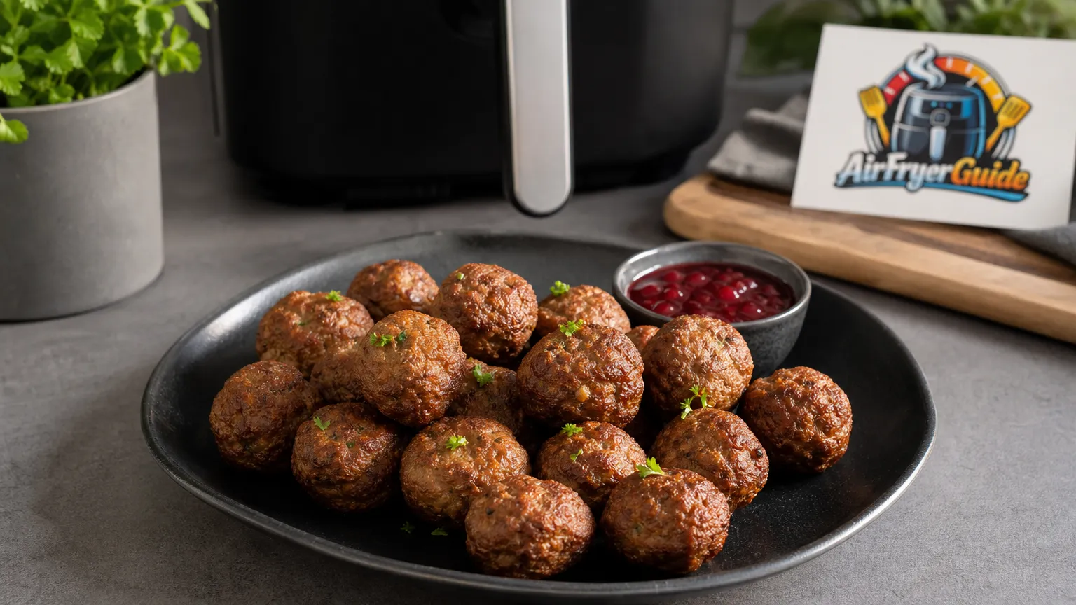 Köttbullar (TK) im Airfryer