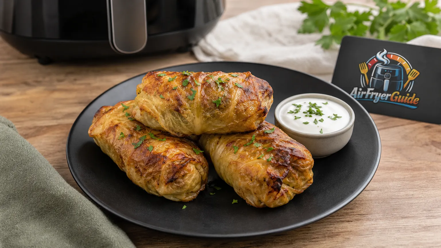 Kohlrouladen im Airfryer