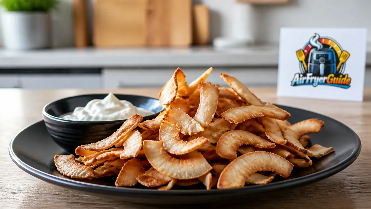 Kokoschips im Airfryer