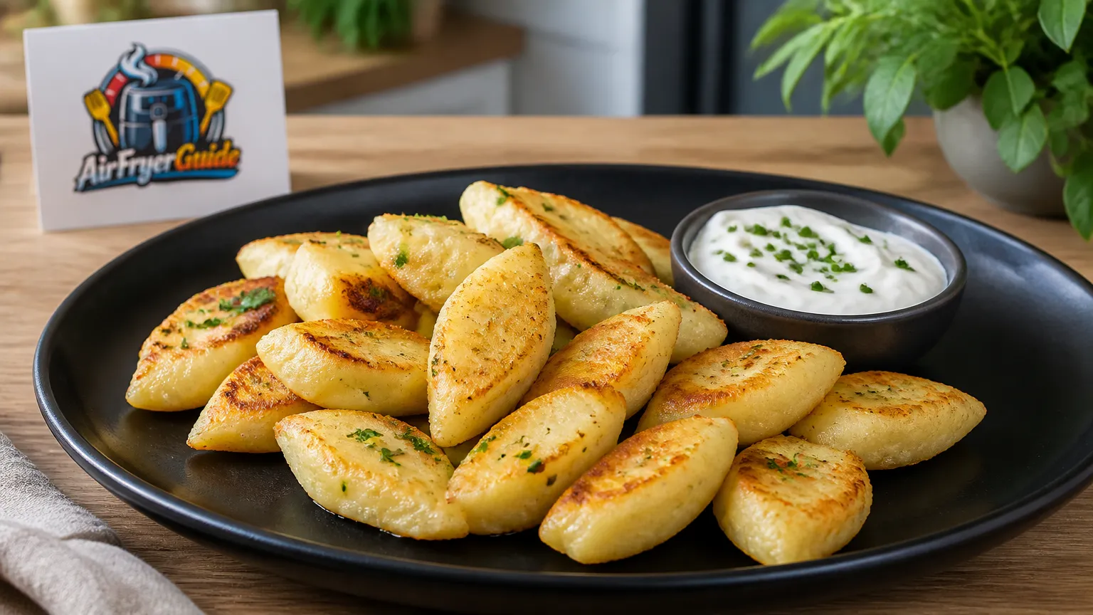 Kopytka (Kühlware) im Airfryer