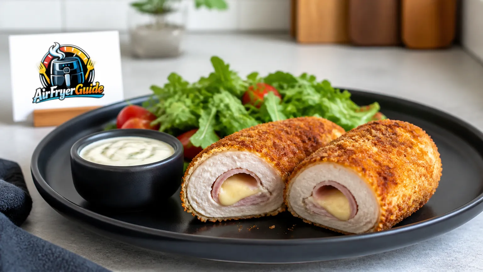 Kotlet de Volaille im Airfryer