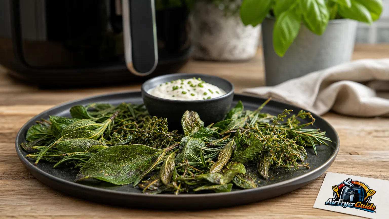 Kräuter (TK) im Airfryer