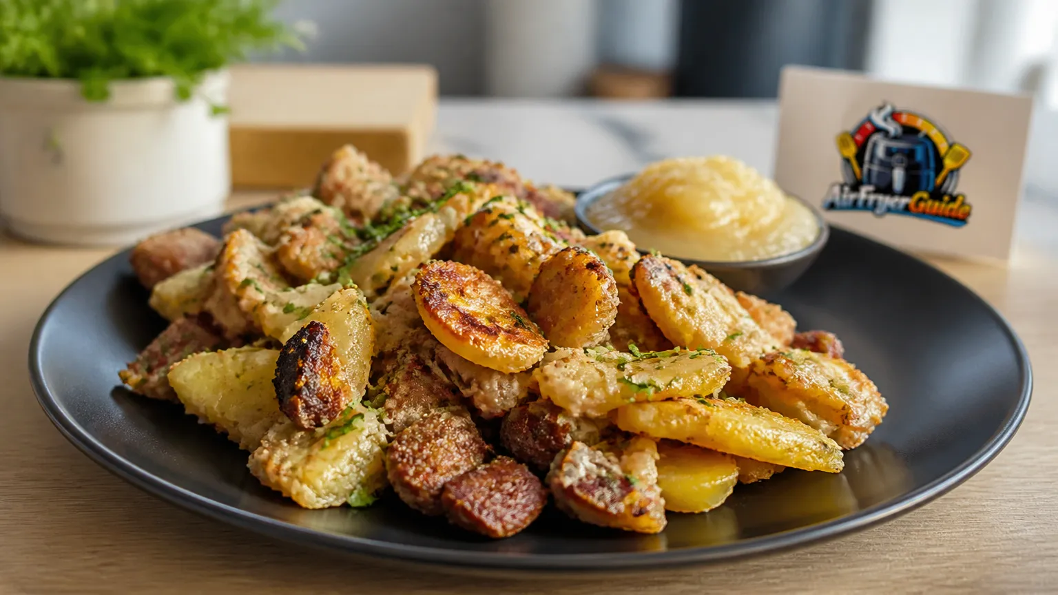 Kuddelfleck aufwärmen im Airfryer