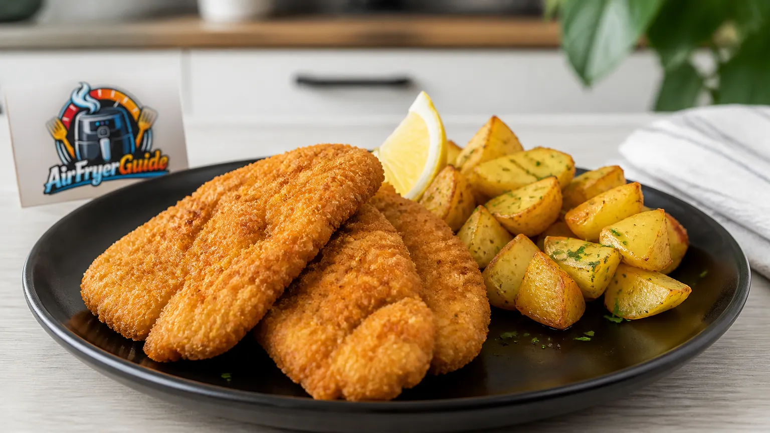 Kuddelfleck paniert im Airfryer