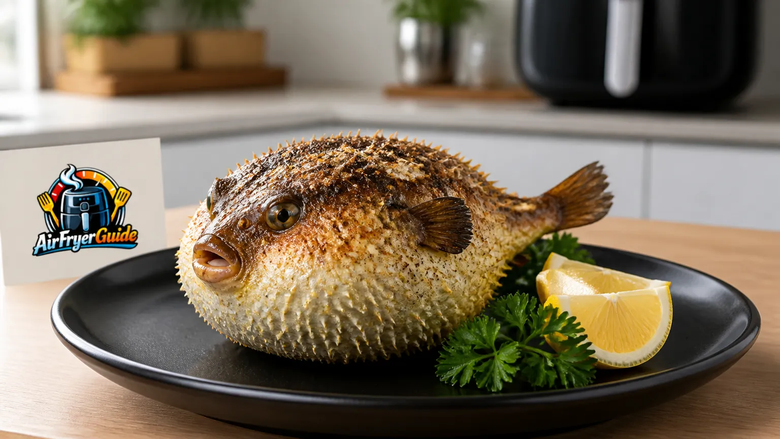 Kugelfisch im Airfryer