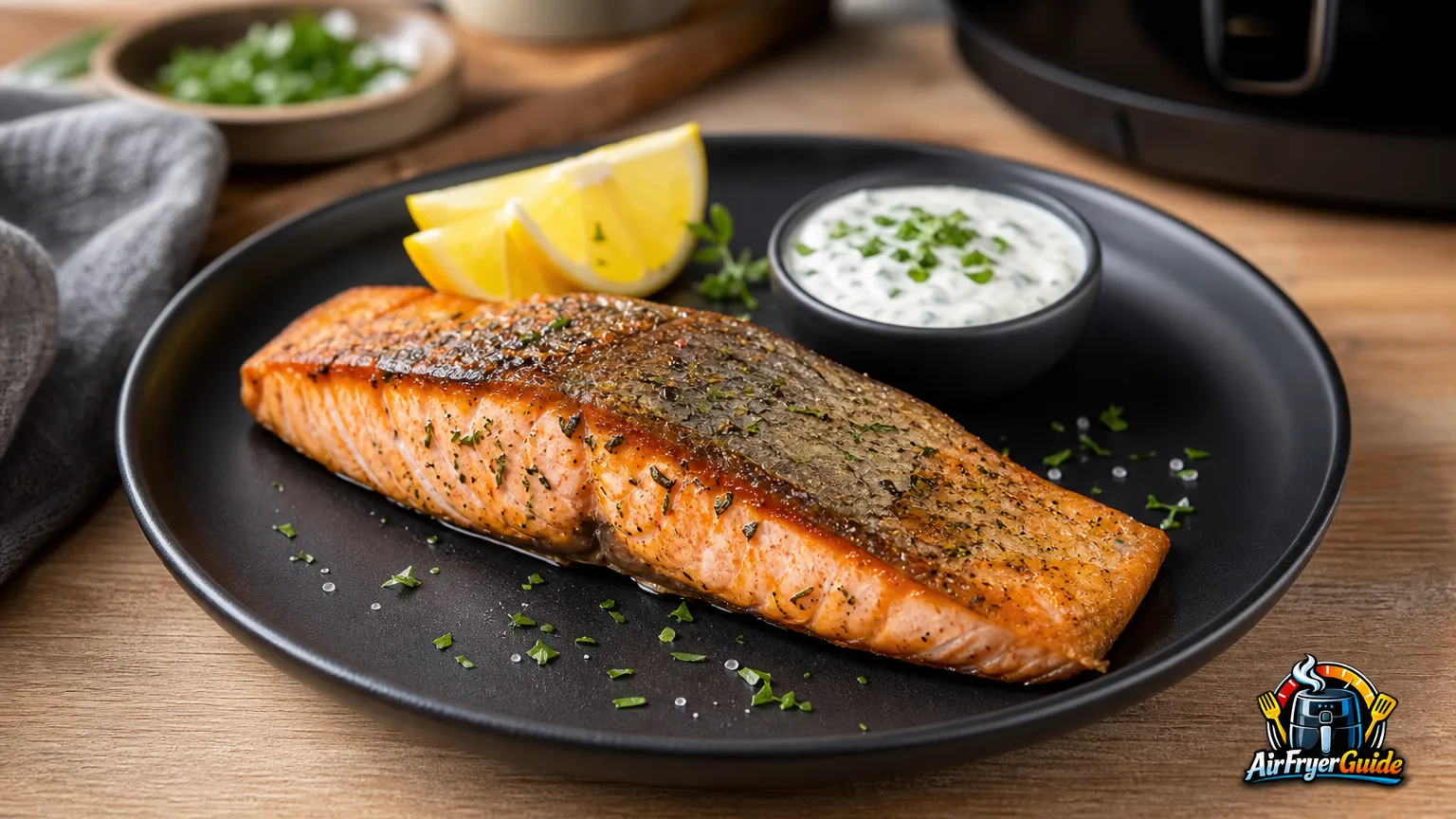 Lachsforelle im Airfryer