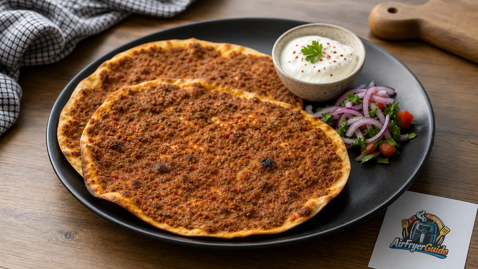 Lahmacun im Airfryer