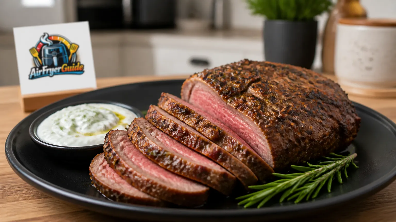 Lammhüfte im Airfryer