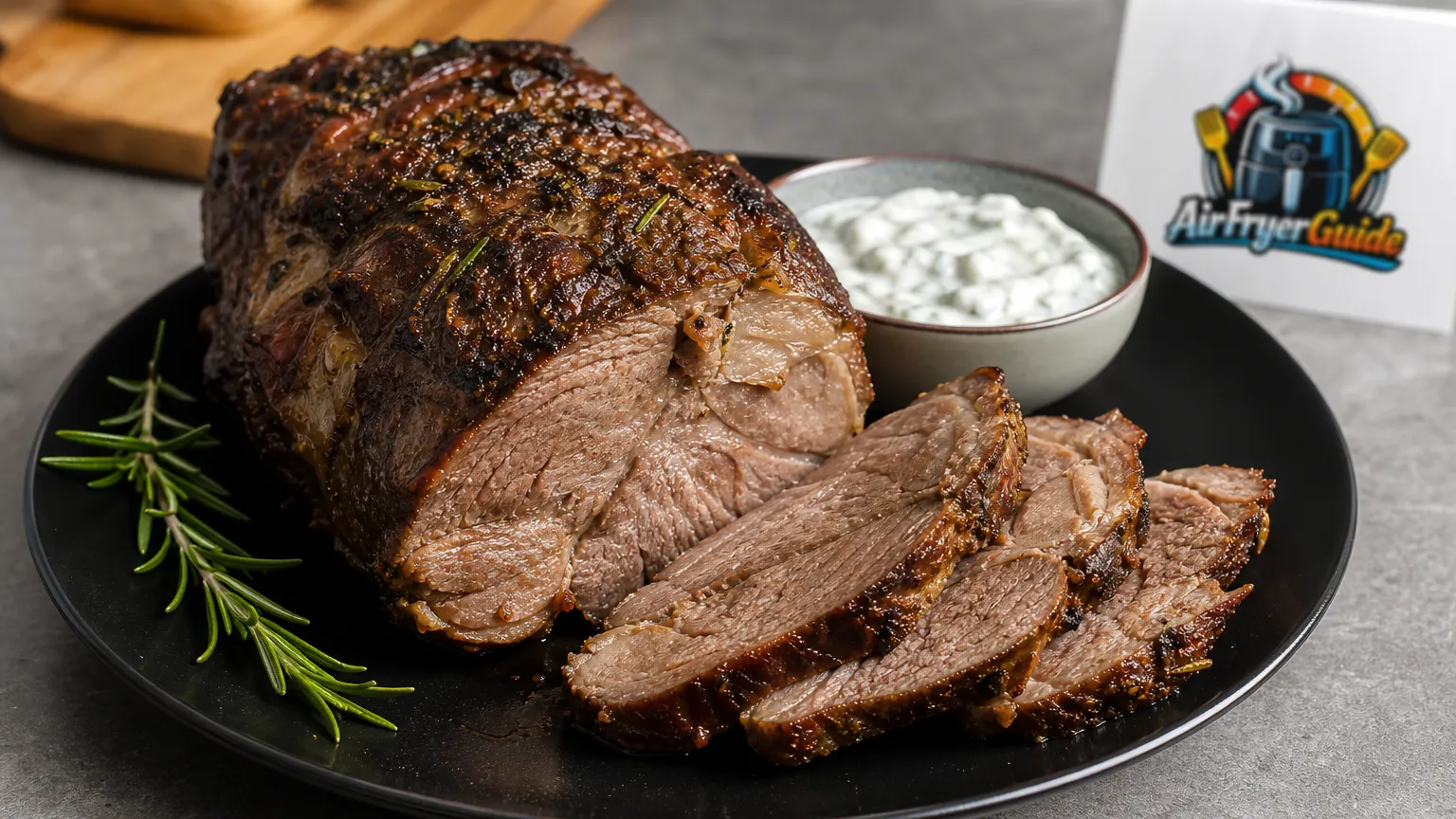 Lammkeule im Airfryer
