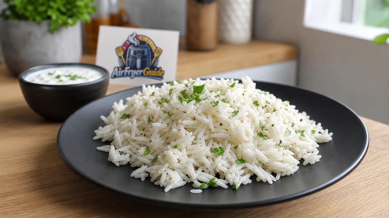 Langkornreis im Airfryer