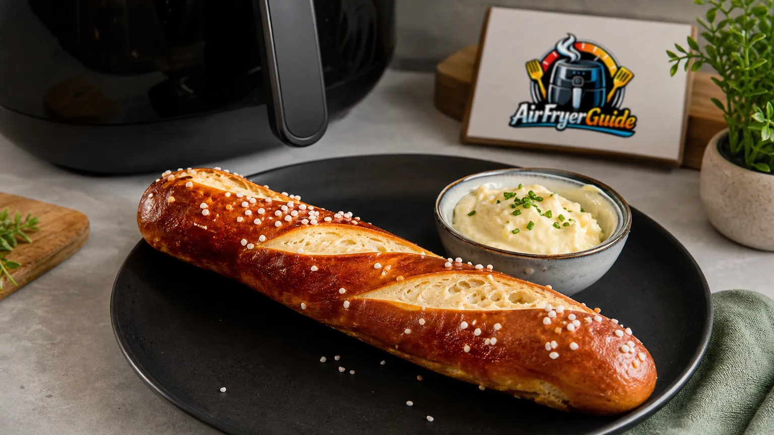 Laugenstange im Airfryer