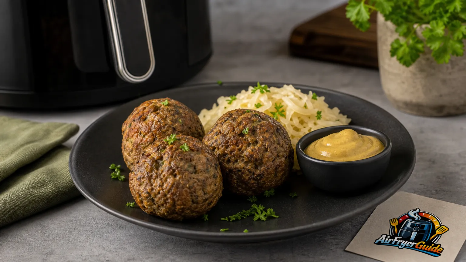 Leberknödel im Airfryer