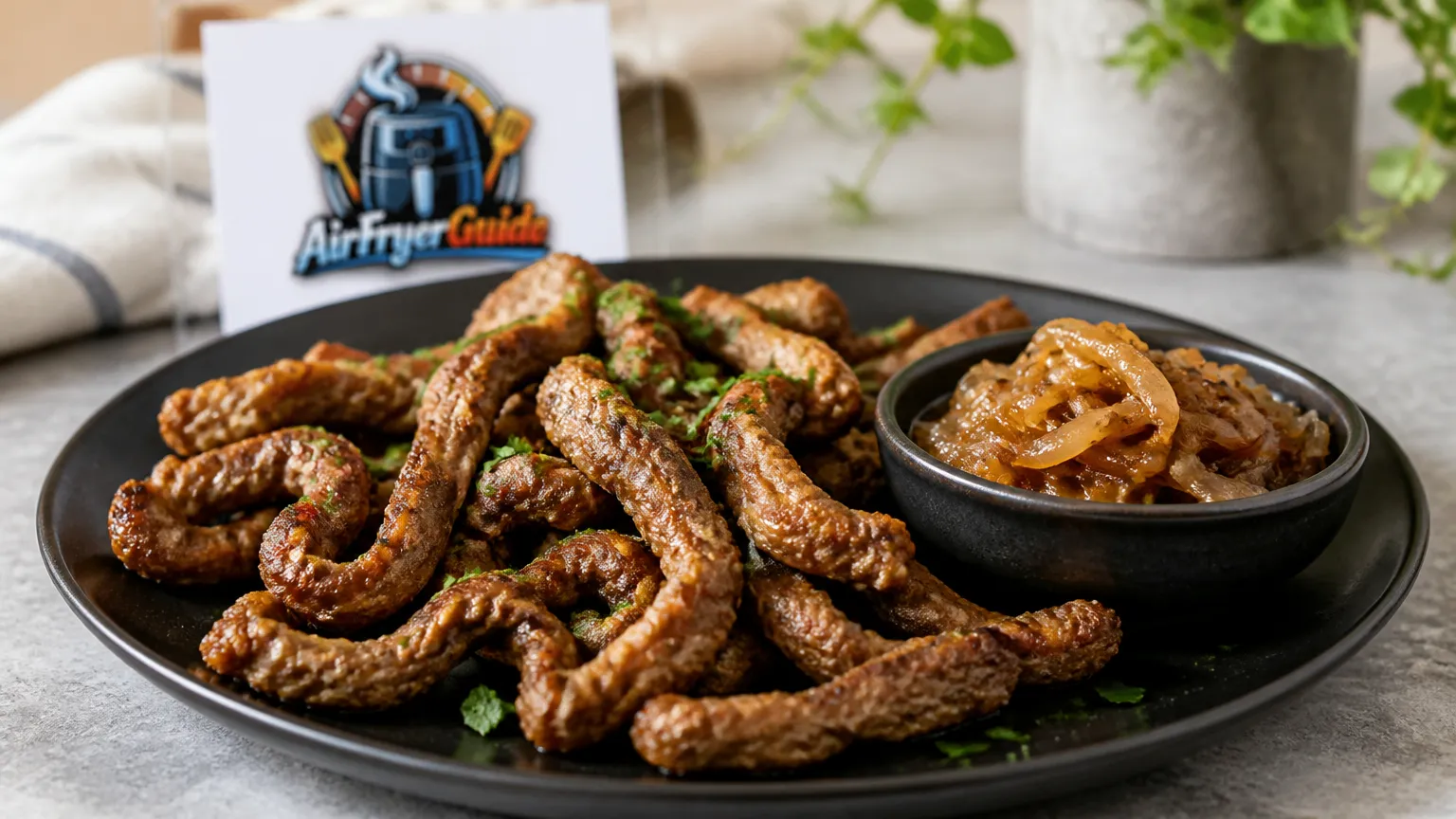 Leberspätzle im Airfryer