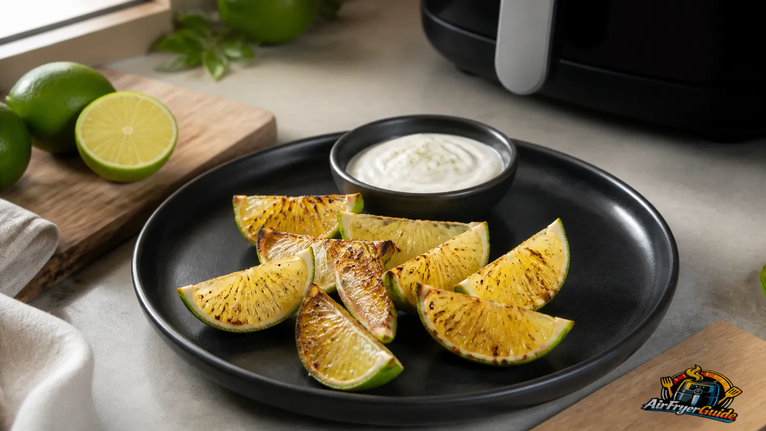 Limette im Airfryer