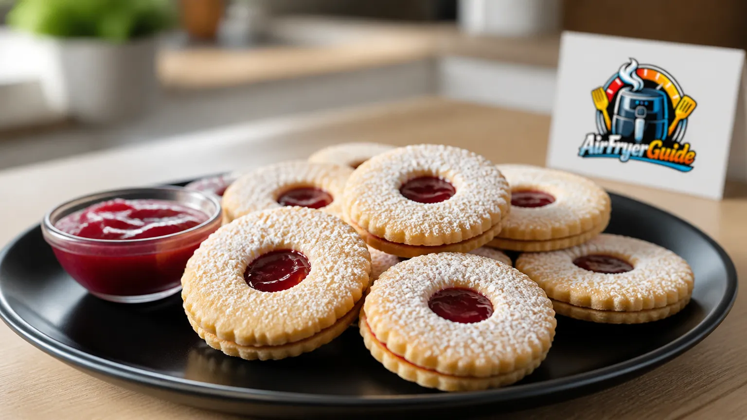 Linzer Augen im Airfryer
