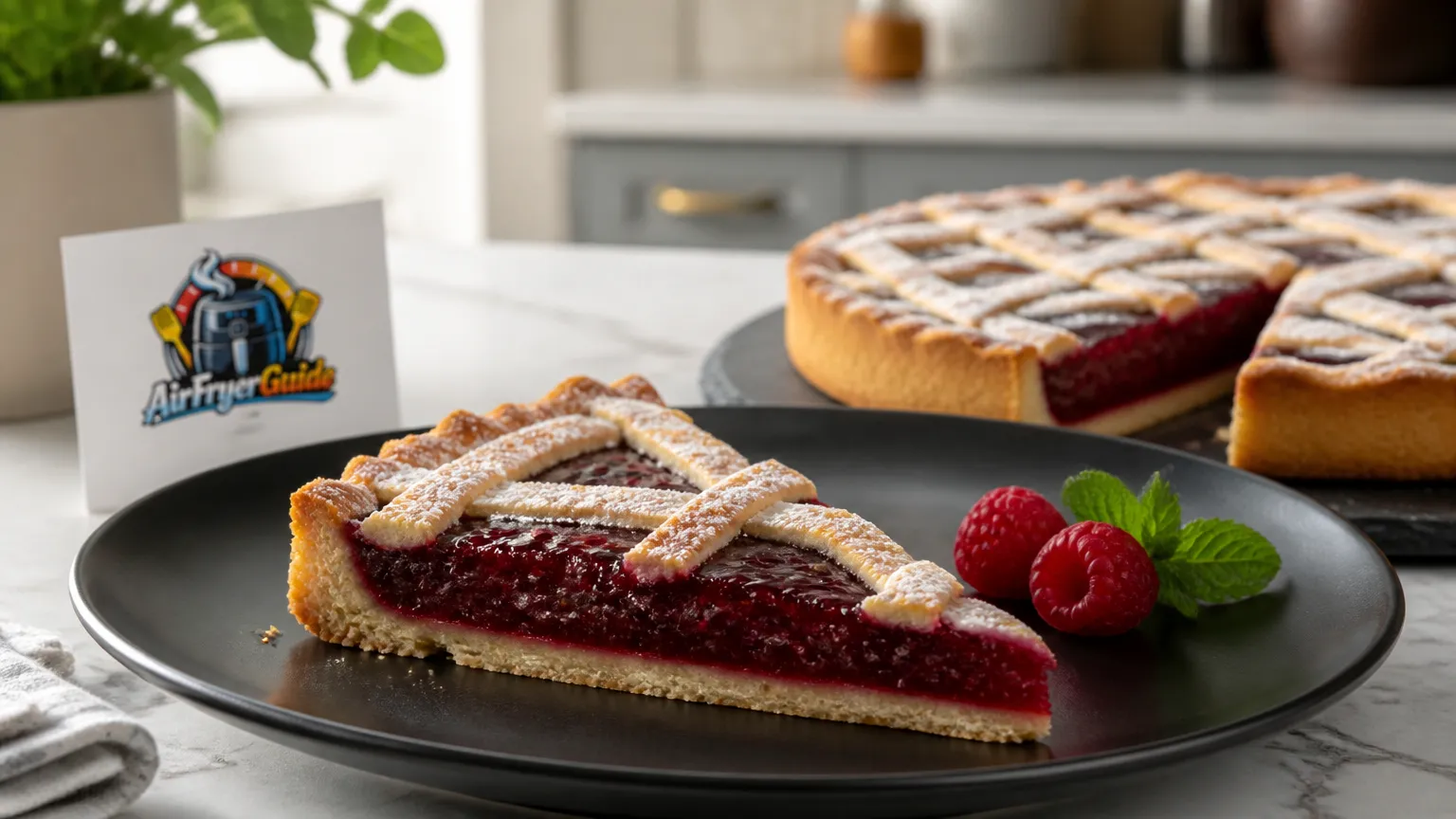 Linzer Torte im Airfryer