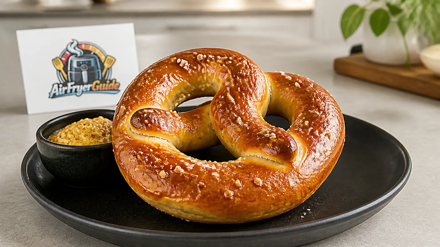 Luxemburger Bretzel aufwärmen im Airfryer