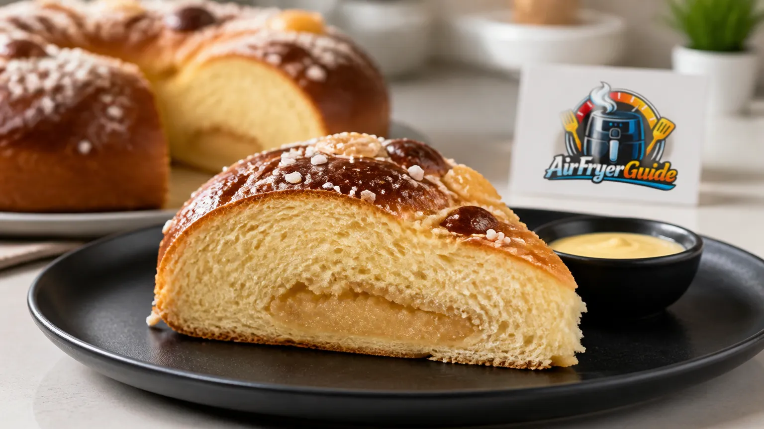 Luxemburger Dreikönigskuchen im Airfryer