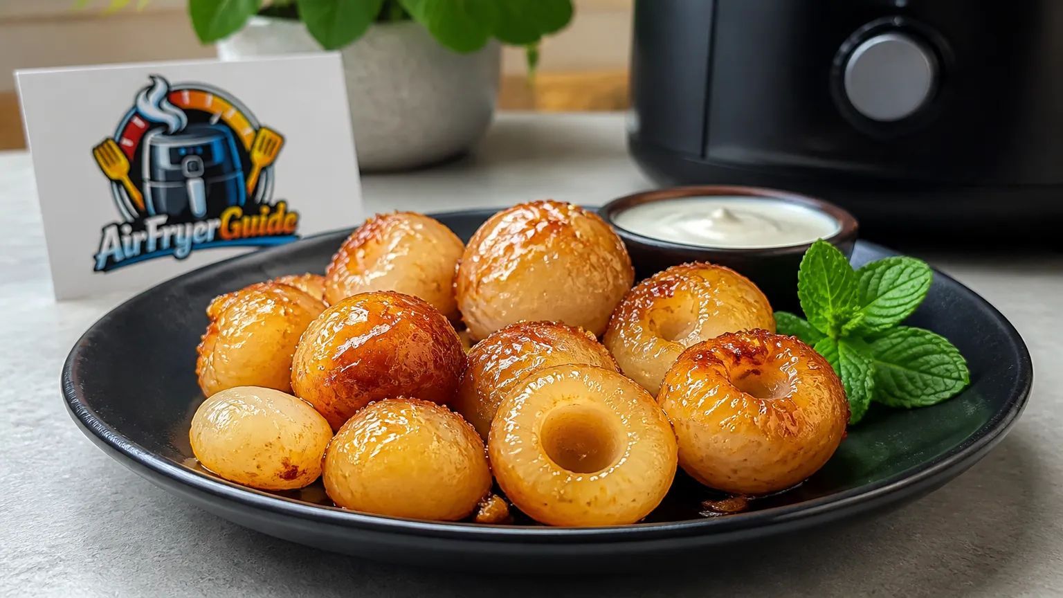 Lychee im Airfryer
