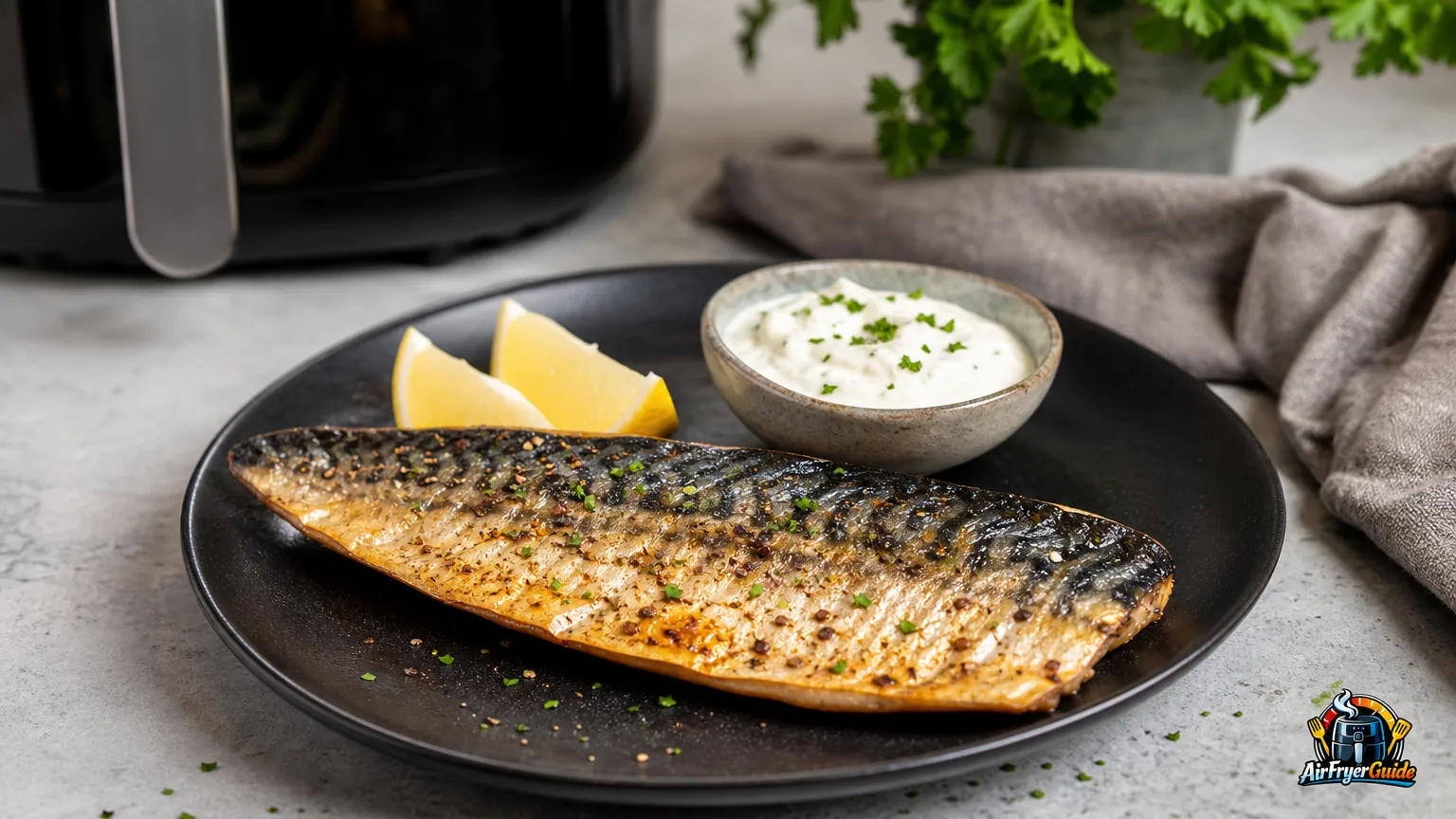 Makrele im Airfryer
