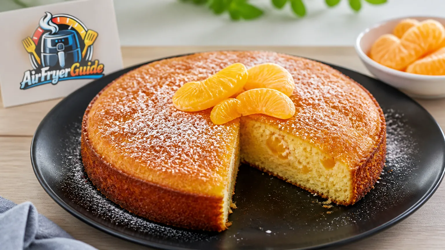 Mandarinenkuchen (TK) im Airfryer