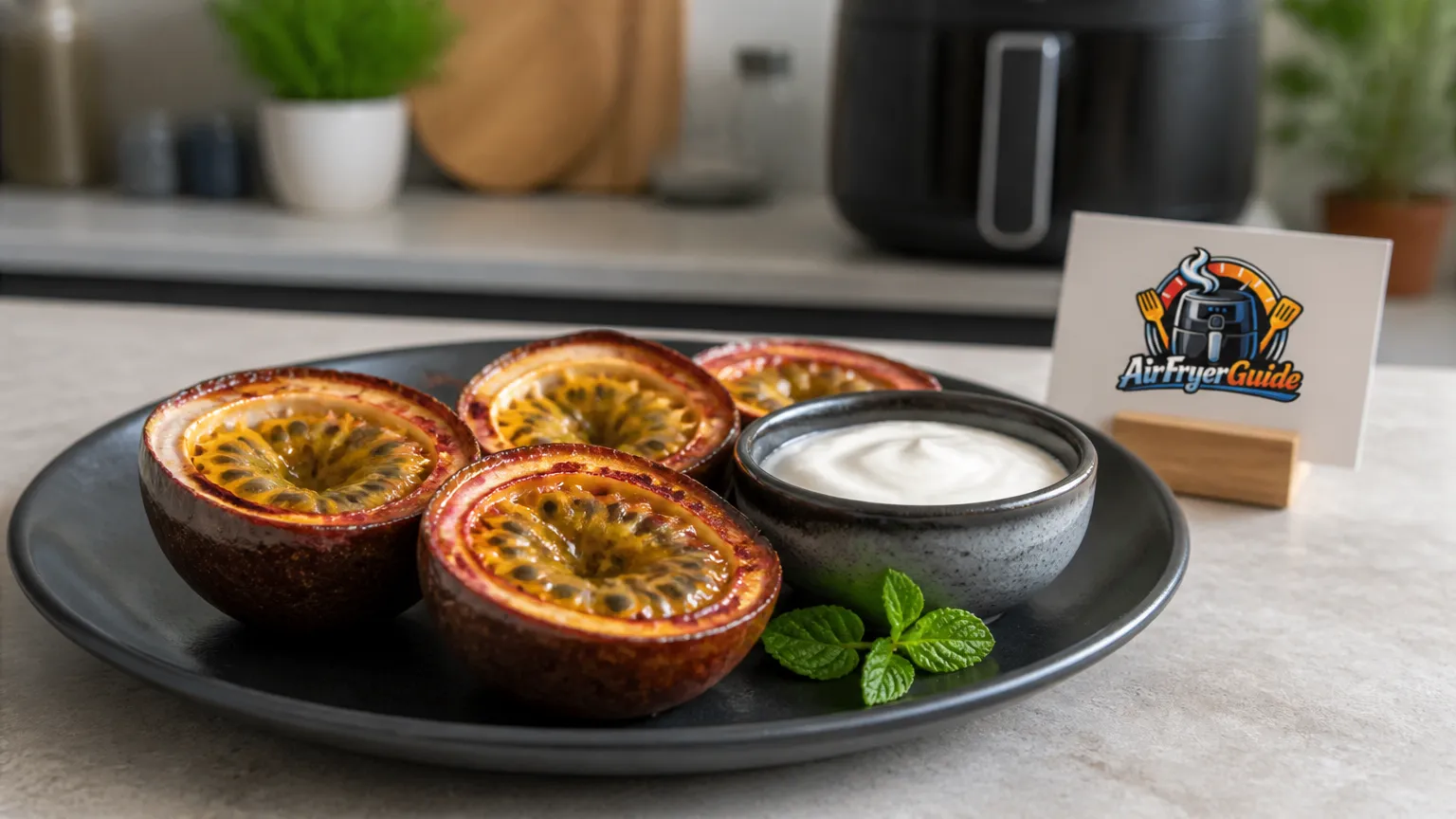 Maracuja im Airfryer