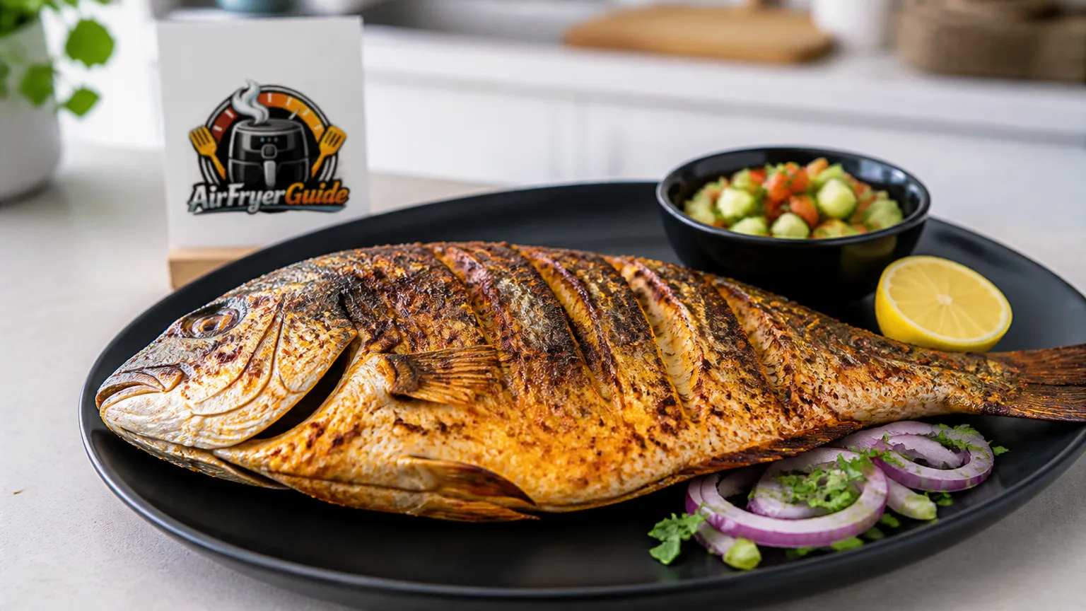 Masgouf-style Fisch im Airfryer
