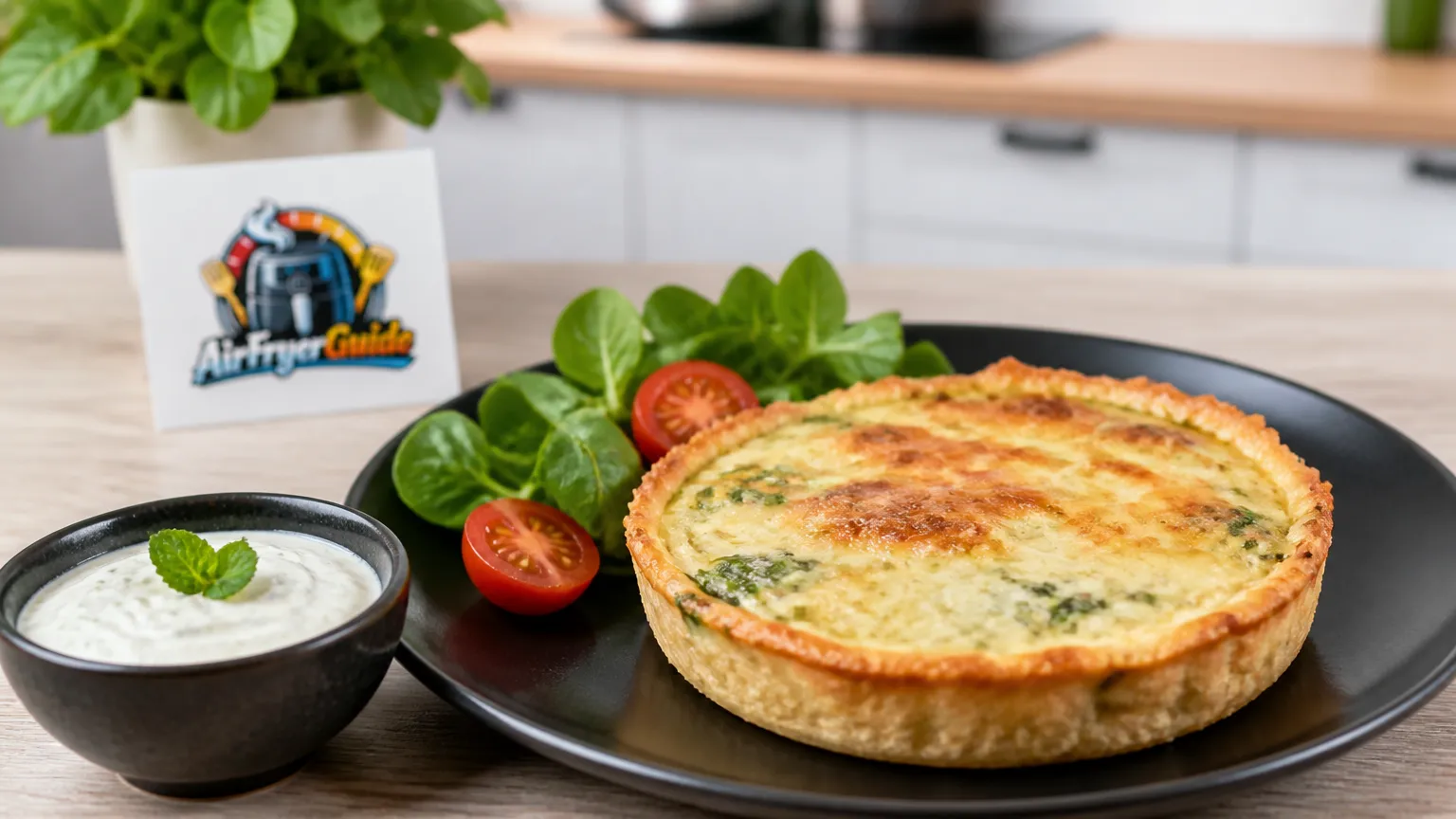 Mattentaart (Kühlware) im Airfryer
