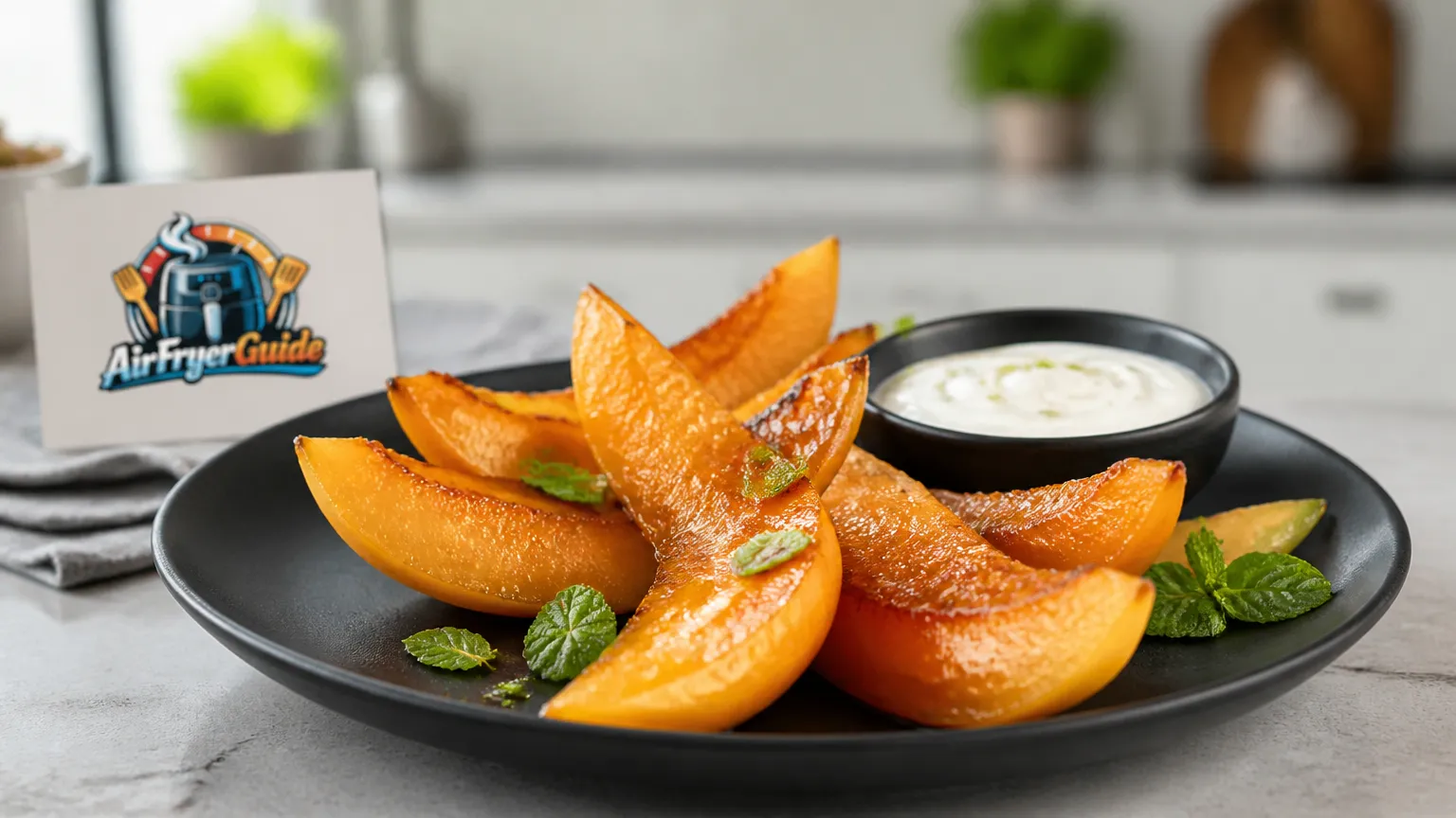 Melone im Airfryer