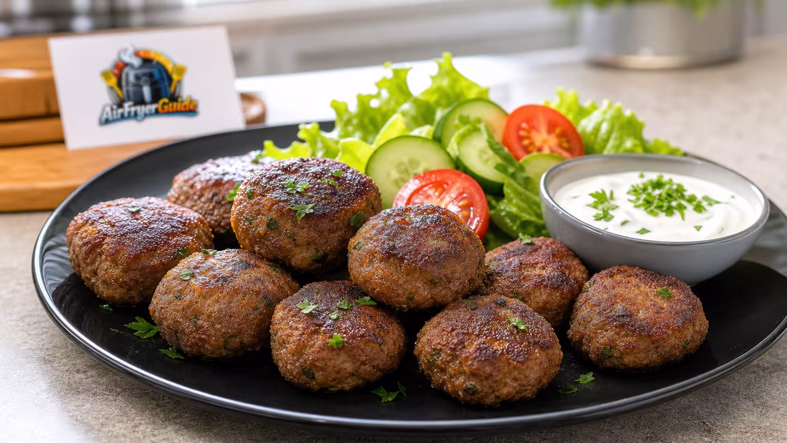 Mini Buletten im Airfryer