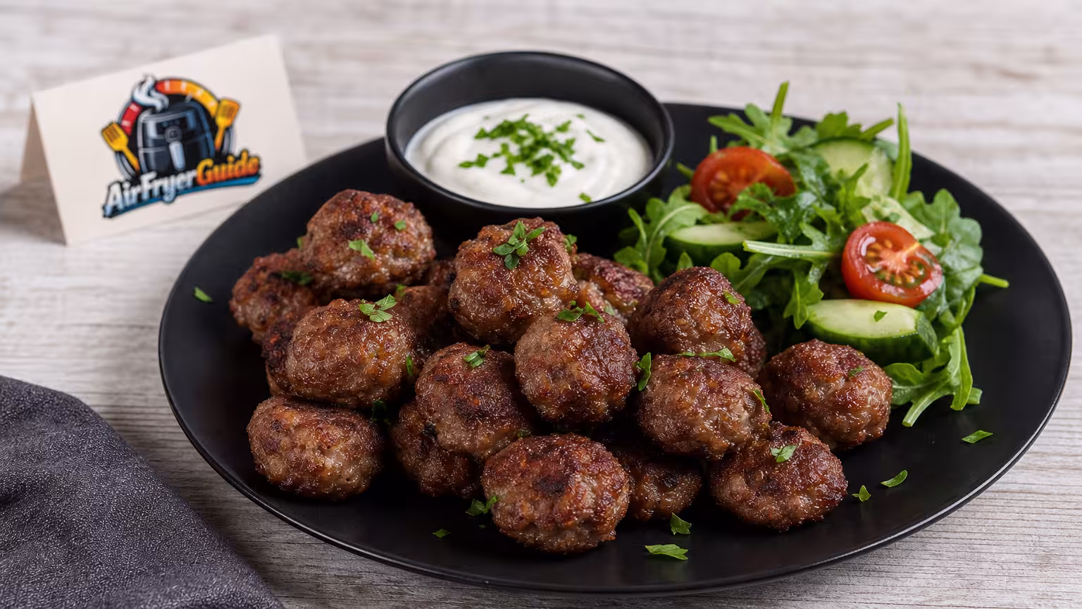 Mini Frikadellen im Airfryer