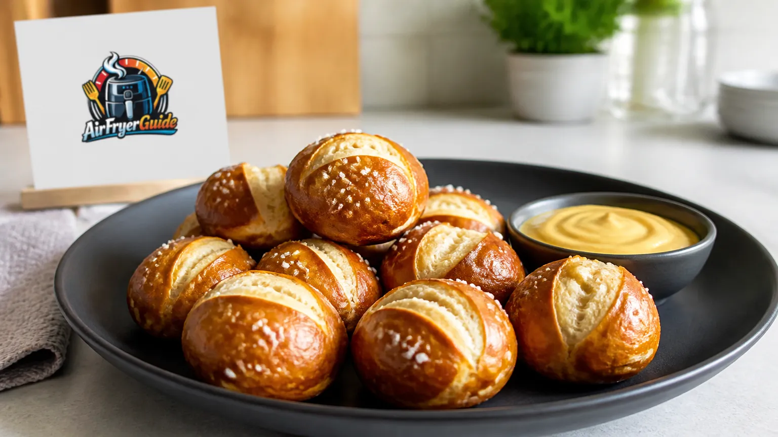 Mini-Laugenkonfekt (TK) im Airfryer