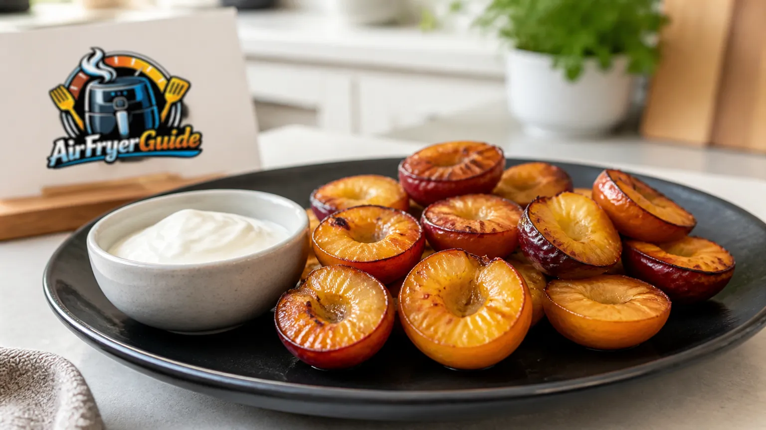 Mirabellen im Airfryer