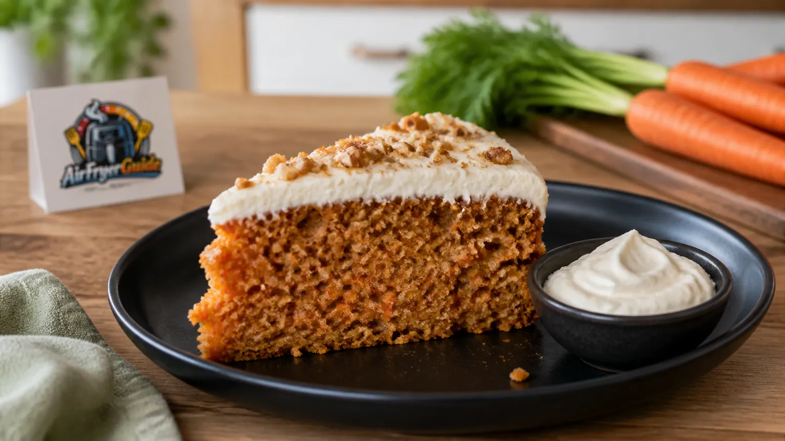 Möhrenkuchen im Airfryer