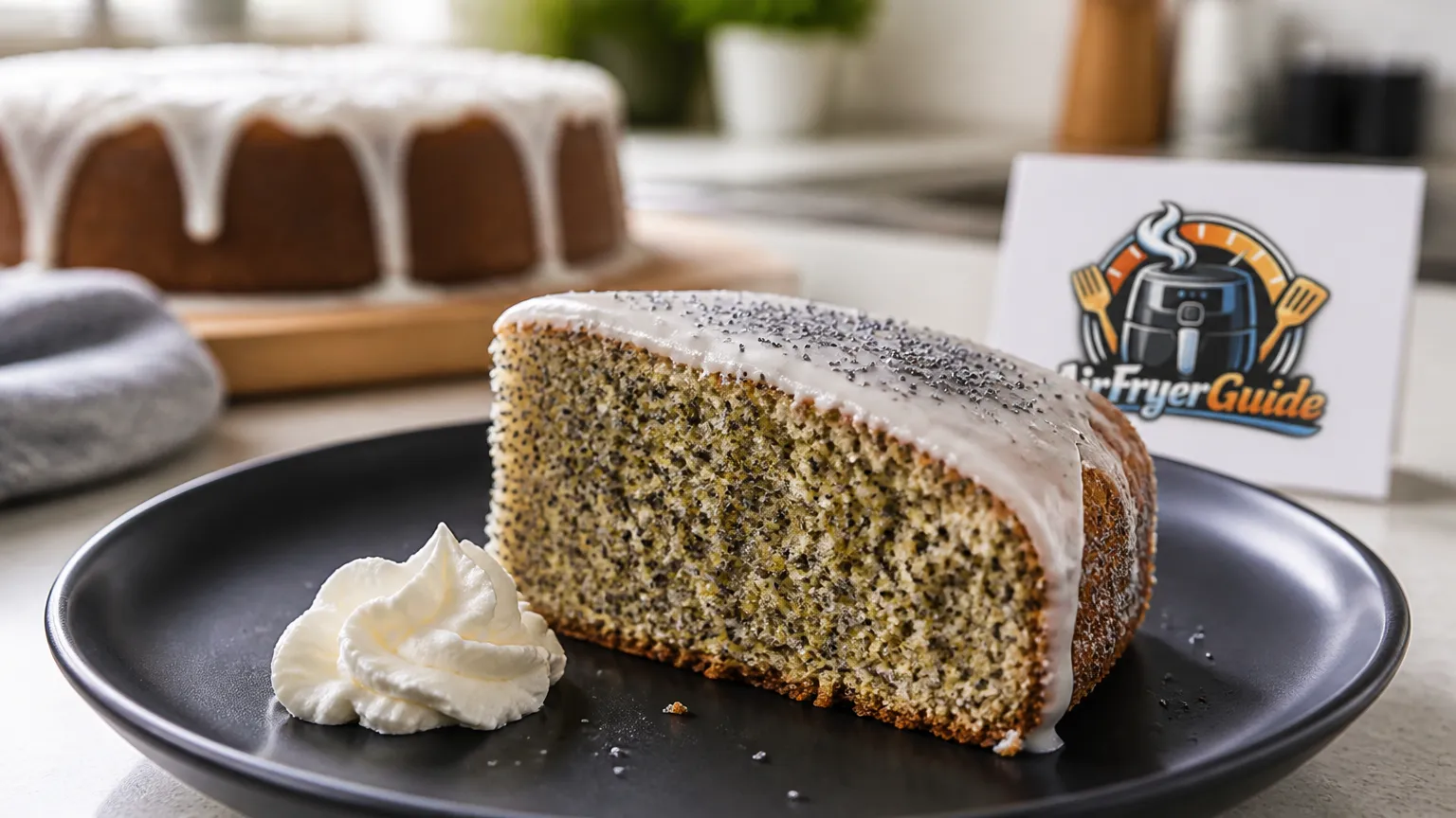 Mohnkuchen im Airfryer