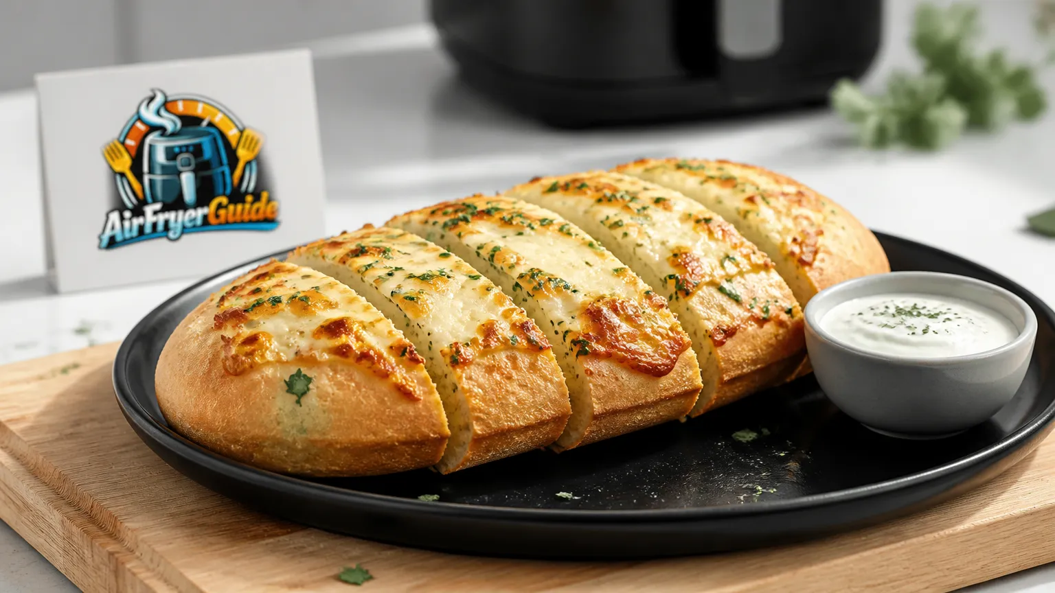 Mozzarella Baguette im Airfryer