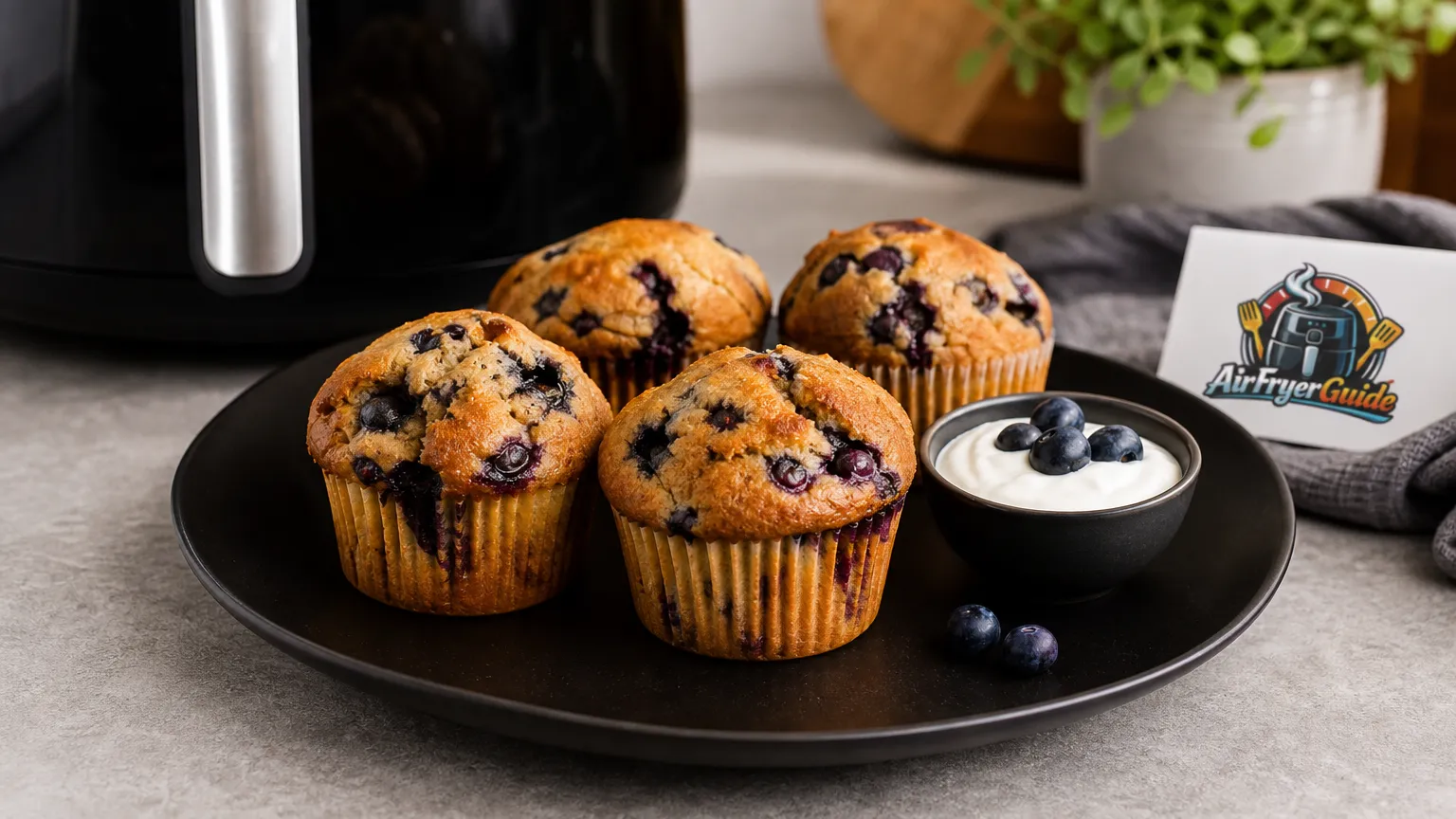 Eier Muffins im Airfryer