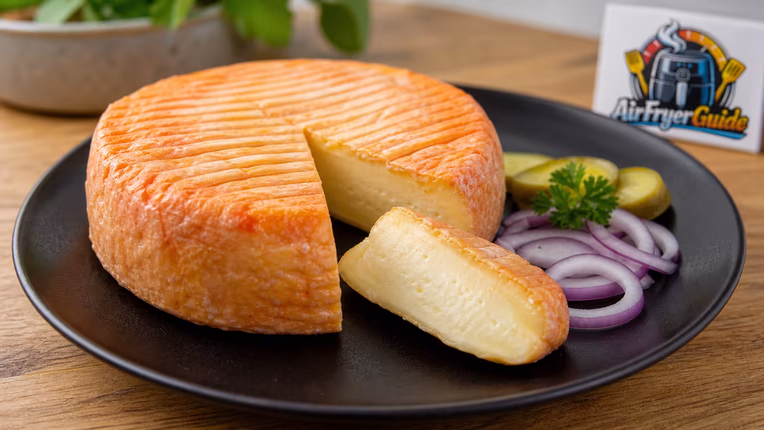 Muensterkäse im Airfryer