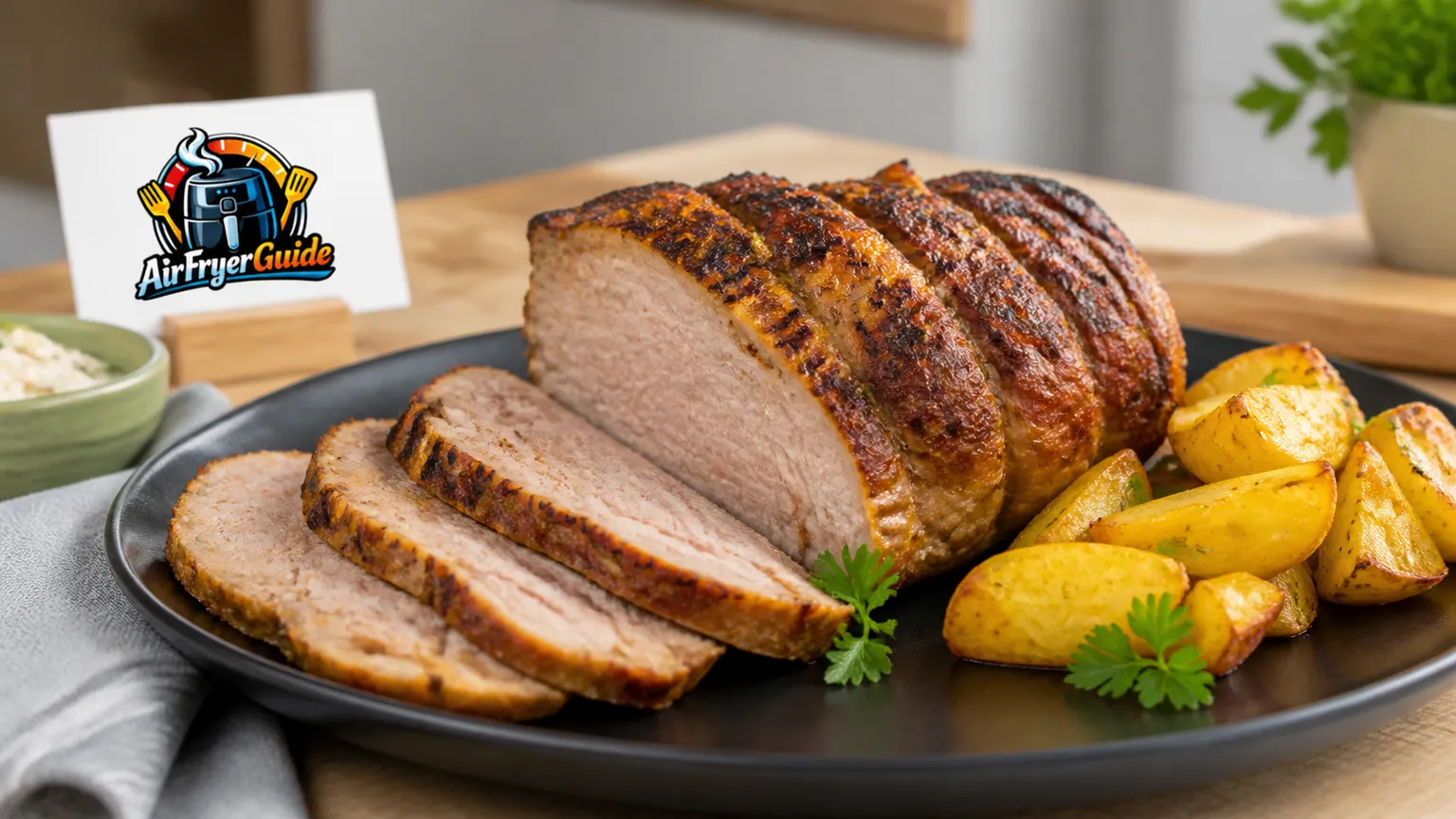 Nackenbraten im Airfryer