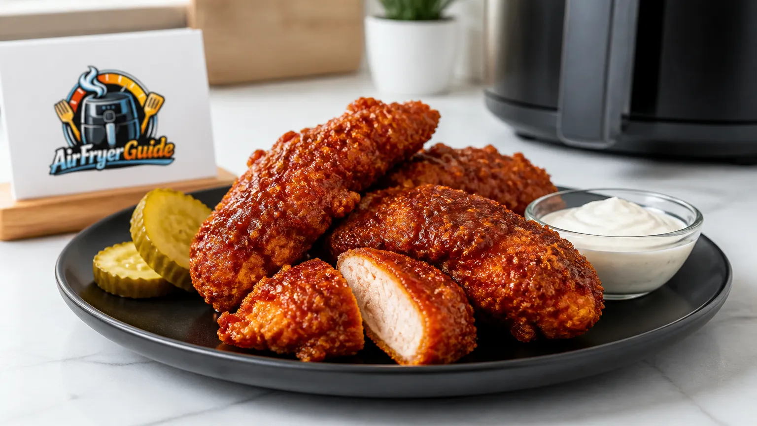 Nashville Hot Chicken im Airfryer