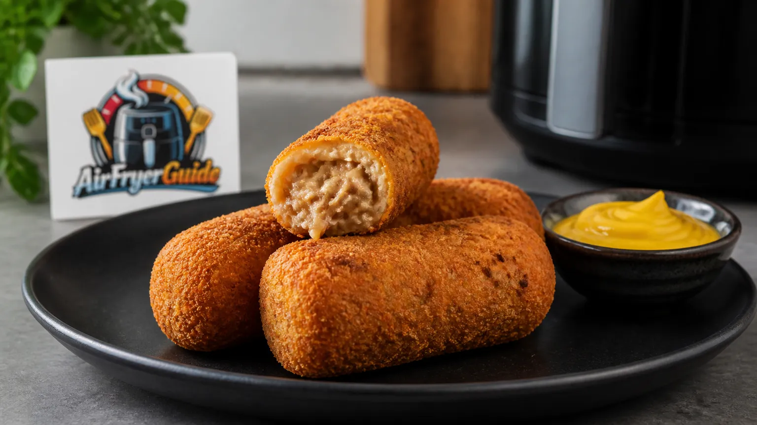 Niederländische Fleischkroketten (TK) im Airfryer