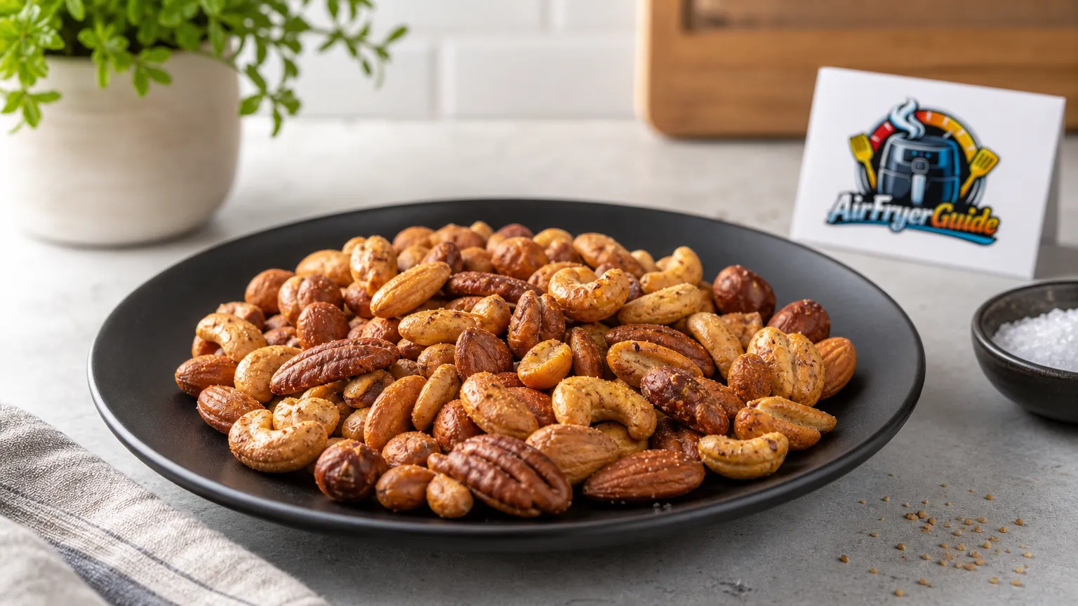 Nussmix rösten im Airfryer