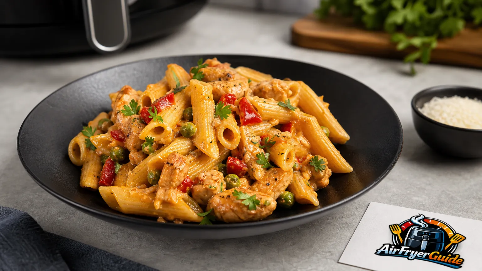 One Pot Pasta im Airfryer