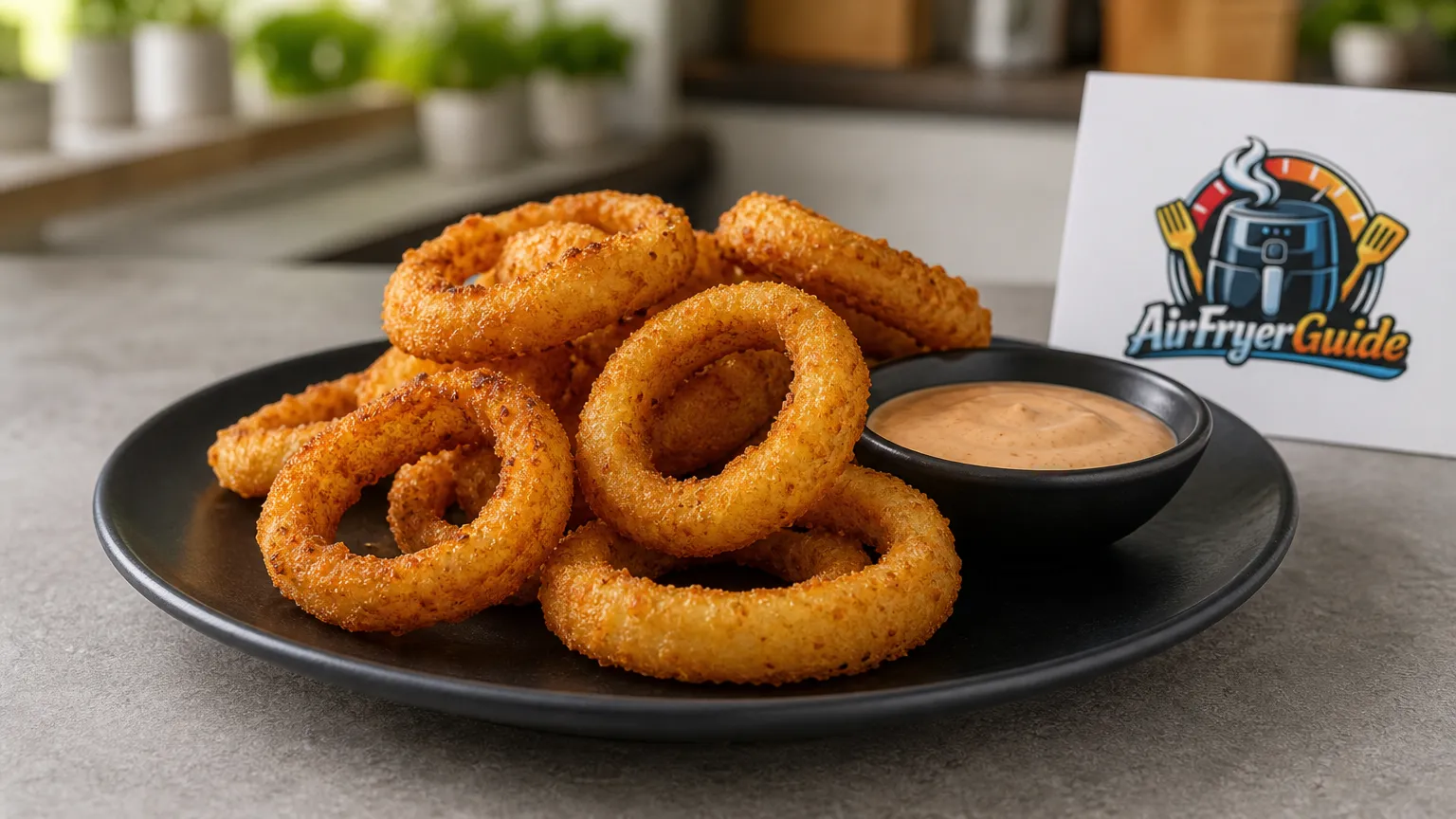 Onion Rings im Airfryer