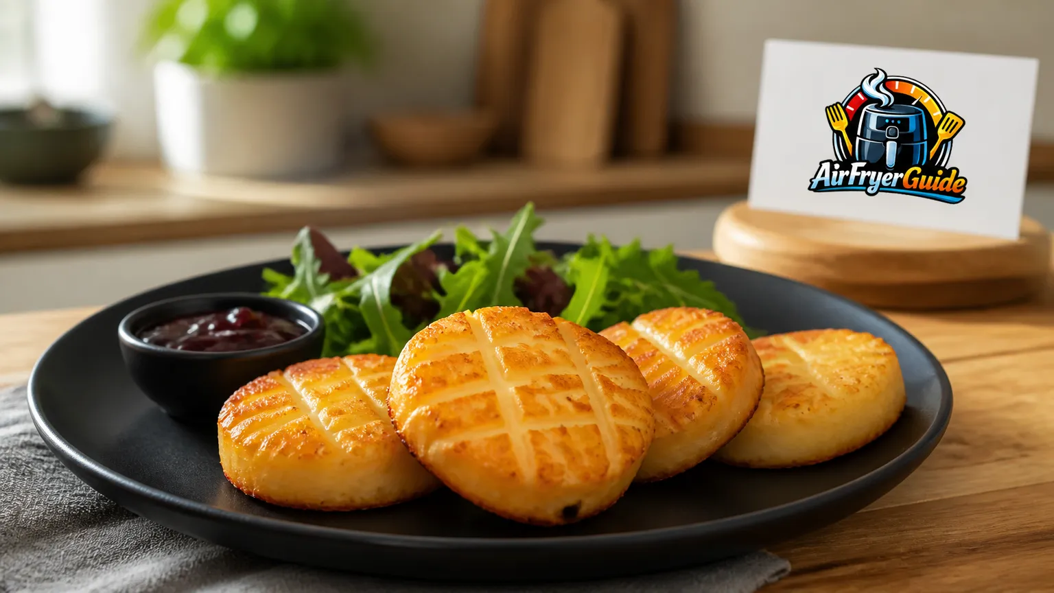 Oscypek (Kühlware) im Airfryer