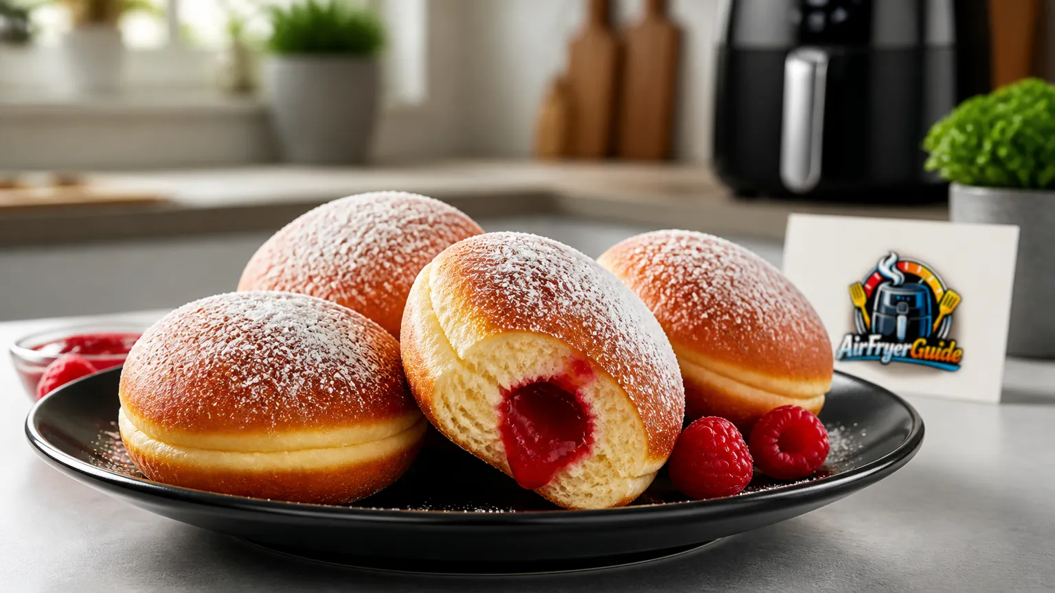 Pączki (TK) im Airfryer