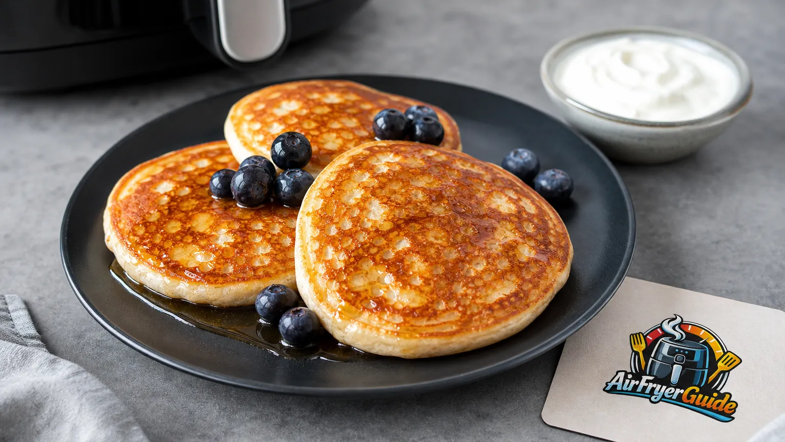 Mini Pancakes im Airfryer