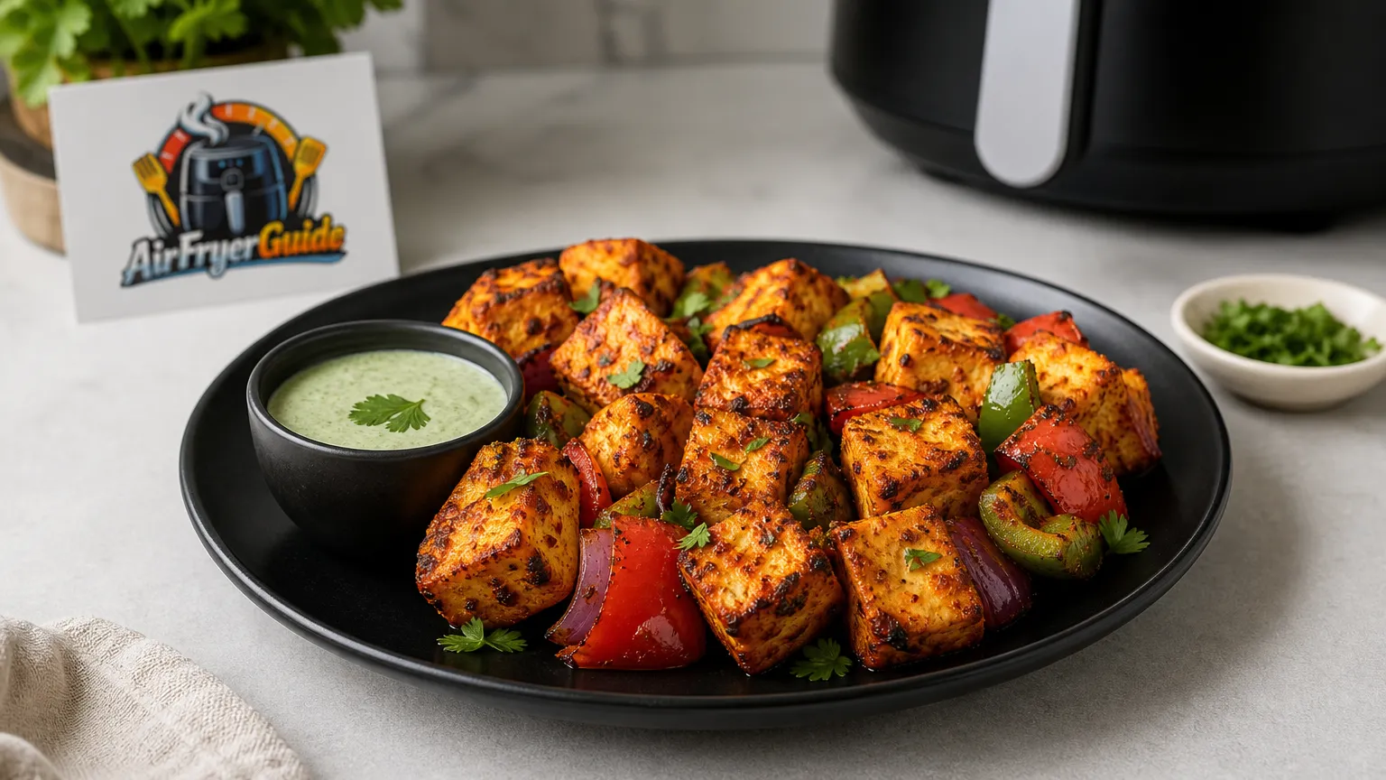 Paneer Tikka im Airfryer