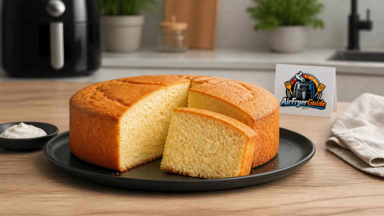 Pão de Ló im Airfryer