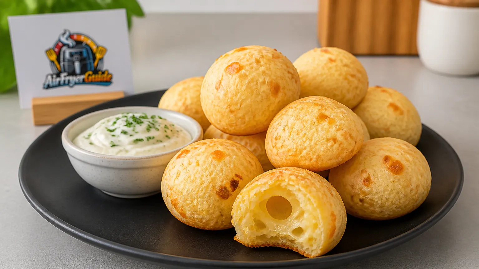 Pão de Queijo im Airfryer